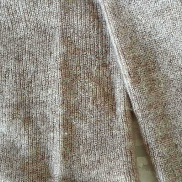 Sezane Gaspard Cardigan Cozy Beige Tan Women's Sweater - Picture 5 of 8